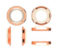 Funda protectora de reloj inteligente, funda protectora de metal para Amazfit Active 2 Sapphire Edition, acero inoxidable para bisel para cubierta de anillo, protector de marco a prueba de golpes para