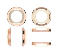 Funda protectora de reloj inteligente, funda protectora de metal para Amazfit Active 2 Sapphire Edition, acero inoxidable para bisel para cubierta de anillo, protector de marco a prueba de golpes para
