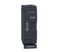 Funda protectora de seguridad Schneider LAD4RC3U 110-240V AC, frontal, a trav...