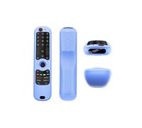 Funda protectora de silicona a prueba de golpes compatible con control remoto. Compatible con LG AN-MR21/22/23/24 (GC/N/GA) (azul que brilla en la os