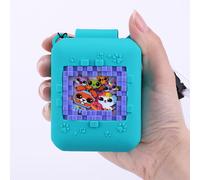 Funda protectora de silicona a prueba de golpes para mascota electrónica virtual Bitzee (azul lago)