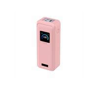 Funda Protectora de Silicona A Prueba de Polvo para Batería Externa para AnkerPrime (26250 MAh 300 W) Rosa