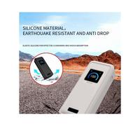 Funda Protectora de Silicona A Prueba de Polvo para Batería Externa para AnkerPrime (26250 MAh 300 W) Rosa