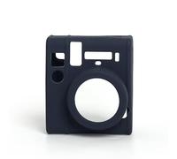 Funda protectora de silicona adecuada para cámara Instax Mini 40, color sólido simple, resistente al polvo y a las manchas, funda protectora, Blue, Unisex
