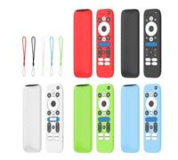 Funda protectora de silicona adecuada para onn.GoogleTV Box 4K Pro 2025, funda protectora a prueba de polvo (verde luminoso)