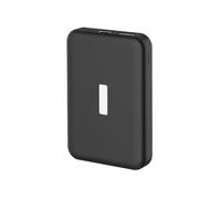 Funda protectora de silicona Anker MagGO de 10000 mAh, 15 W, modelo A1664, color negro