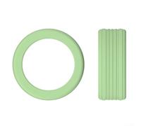 Funda protectora de silicona antiarañazos diseñada para Oura Ring Gen 4 y para proteger contra el desgaste diario y preservar las características del anillo (S(4/5/6/7/8/9) negro)