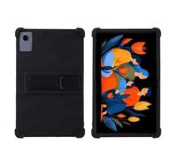 Funda Protectora de Silicona anticaída Adecuada for Lenovo Idea Tab Plus 12,1 Pulgadas 2025 TB361FU/361ZU Funda Trasera Suave de TPU(Black)