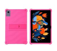Funda Protectora de Silicona anticaída Adecuada for Lenovo Idea Tab Plus 12,1 Pulgadas 2025 TB361FU/361ZU Funda Trasera Suave de TPU(Pink)
