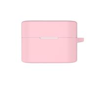 Funda Protectora de Silicona Auriculares para Sony WF-1000XM6. Resistente a caídas, Golpes y Polvo. Funda de Silicona Totalmente Flexible para WF-1000XM6 con Llavero. (Rosa)