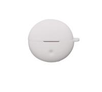Funda Protectora de Silicona Blanda para Viajes para los Auriculares para OPPO Enco Clip2, Funda Protectora Duradera con Gancho, Resistente a Golpes y al Polvo para Los Enco Clip2 (White)