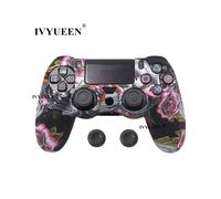 Funda protectora de silicona camuflaje Black Dragon de 19 colores para Sony Dualshock 4 PS4 DS4 Pro Slim Controller