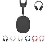 Funda protectora de silicona compatible con Apple AirPods Max para auriculares AirPods Max (Negro)