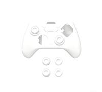 Funda protectora de silicona compatible con el controlador ROG FOR Xbox 2 con ajuste de precisión y juego de joystick (blanco)