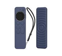 Funda protectora de silicona compatible con el mando a distancia Siri Remote 2/3 de Apple TV (Pt167) (azul): regalo sorpresa azul