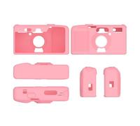 Funda protectora de silicona compatible con Kodak Snapic A-1, funda protectora antiarañazos con cordón, a prueba de caídas y golpes, Pink, Funda protectora