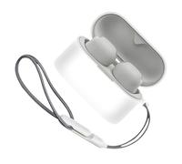 Funda protectora de silicona con cordón, funda de silicona resistente con correas, protector antideslizante para auriculares WF1000XM6 Defender