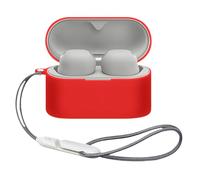 Funda protectora de silicona con cordón, funda de silicona resistente con correas, protector antideslizante para auriculares WF1000XM6 Defender