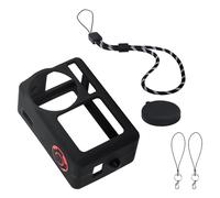Funda protectora de silicona de grado alimenticio, protector de lente para cámara profesional Action 5, protección completa con cordón