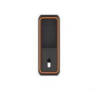 Funda protectora de silicona diseñada para Anker Zolo Power Bank 25000mAh 165W con acceso completo al puerto (negro naranja)