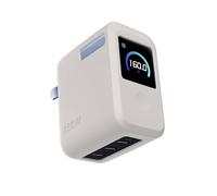 Funda Protectora de Silicona el Cargador para Anker Prime (160 W, 3 Puertos, Pantalla Inteligente) Funda Protectora Integral a Prueba de Golpes y Polvo (Gris)
