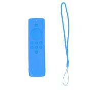 Funda protectora de silicona lavable para mando a distancia Fire TV Stick Lite, suave, antideslizante y a prueba de golpes, con cordón, diseño de