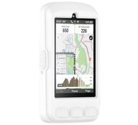 Funda protectora de silicona ligera anticolisión para Wahoo ELEMNT ACE bicicleta ordenador parachoques suave protector (blanco)