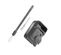 Funda protectora de silicona ligera para cámara de fácil acceso, correa de transporte para uso en exteriores, funda protectora de silicona