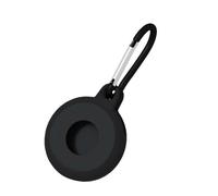 Funda protectora de silicona líquida compatible con Apple Airtags para llavero de dispositivo localizador Apple antipérdida