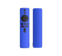 Funda protectora de silicona líquida compatible con el mando a distancia del Xiaomi 4K TV Stick (azul oscuro): Regalo sorpresa compatible con el Xiao
