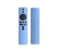 Funda protectora de silicona líquida compatible con el mando a distancia del Xiaomi 4K TV Stick (azul cielo): Regalo sorpresa compatible con el Xiaom