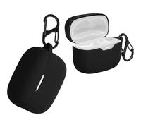 Funda protectora de silicona negra para auriculares compatibles con JBL Tune 130 NC TWS / T230NC