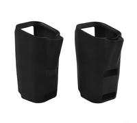 Funda protectora de silicona negra para cámara de seguridad EufyCam S3 Pro, piel resistente a la intemperie con protección completa contra el polvo y los arañazos (2 unidades)