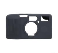 Funda protectora de silicona no obstructiva para cámara Kodak Snapic A1 que permite el uso ininterrumpido de todas las funciones e interfaces (negro)