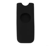 Funda protectora de silicona para alarma de seguridad personal She's Birdie, cubierta suave con protección a prueba de golpes, ajuste compacto para llaves y bolsa, negro (negro)