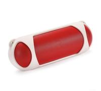 Funda protectora de silicona para altavoz Beats Pill, cubierta suave con correa para el hombro, bolsa a prueba de golpes para viajes al aire libre (blanco)