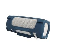 Funda protectora de silicona para altavoz Bluetooth JBL Grip, a prueba de golpes, antiarañazos, color sólido, carcasa suave con correa para el hombro (azul)