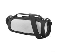 Funda protectora de silicona para altavoz JBL Charge 4, protección perfecta con fácil transporte, funda portátil resistente a caídas a prueba de golpes (negro)