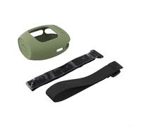 Funda protectora de silicona para altavoz JBL Clip 5 diseñada para un ajuste seguro y resistencia contra impactos diarios (verde)