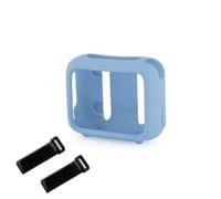 Funda protectora de silicona para altavoz JBL For Go 4 diseñada para mayor durabilidad y facilidad de uso (azul)
