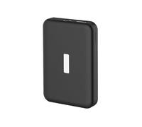 Funda protectora de silicona para Anker MagGO 10000mah 15w modelo A1664 Power Bank, funda protectora de silicona (negro)