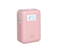 Funda protectora de silicona para Anker Nano 45 W 10000 mAh de alimentación, funda de silicona a prueba de caídas y polvo (rosa)