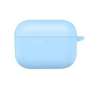 Funda protectora de silicona para Apple Pro 3 de grado militar, absorción de golpes, con luz LED azul, cubierta frontal visible