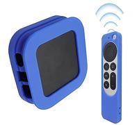 Funda Protectora de Silicona para AppleTV 4K 2022 para AppleTV Remote Replacment Anti-Drop Shockproof Funda Protectora para Mando a Distancia (Azul Luminoso)