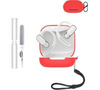 Funda protectora de silicona para auriculares abiertos SHOKZ OPENFIT AIR, duradera y respetuosa con el medio ambiente, con agujeros precisos y compatibilidad de carga, a prueba de golpes, tacto cómodo