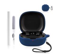 Funda protectora de silicona para auriculares Anker Soundcore P20i/Anker Soundcore R50i, duradera y respetuosa con el medio ambiente, con agujeros precisos y compatibilidad de carga, color azul oscuro