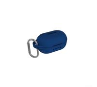 Funda protectora de silicona para auriculares inalámbricos Raycon Everyday Classic con gancho para llavero y diseño flexible suave en varios colores (azul)
