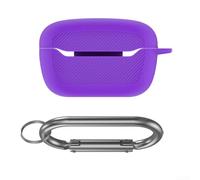 Funda protectora de silicona para auriculares JBL Endurance Race 2 con propiedades a prueba de golpes e impermeables para mayor durabilidad y seguridad (morado)