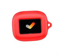 Funda protectora de silicona para auriculares JBL LIVE Buds4, funda impermeable flexible a prueba de arañazos y lavable para mantener todo siempre nuevo (rojo)