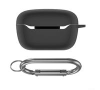 Funda protectora de silicona para auriculares JBL para Endurance Race 2, absorción de golpes y resistente al agua para deportes y viajes (negro)